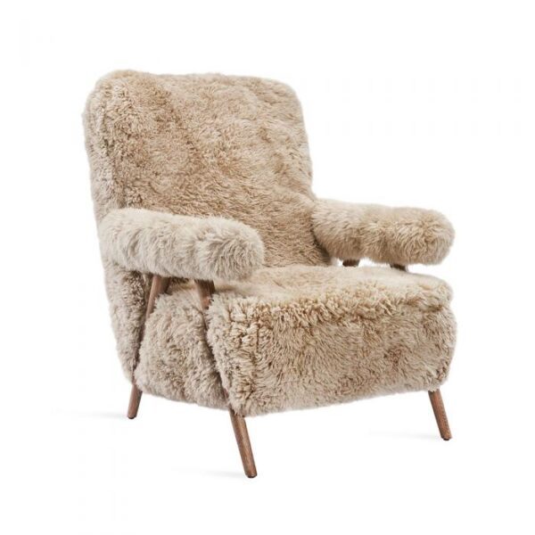 Brrett Lounge Chair - Morel Taupe