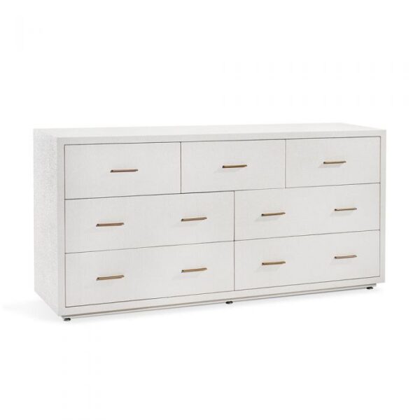 Livia 7 Drawer Chest - White